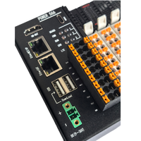 Gateway Industrial Programable con Módulo GPIO, 8DI/8DO/4-20mA, 4AI/2AO/RS232/RS485/CAN/WIFI/4G LTE, Gateway Linux con GPIO