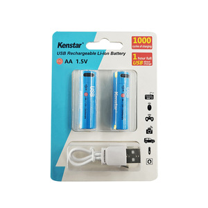 Batterie rechargeable USB Type C à charge rapide 1,5 V pour télécommande de jouet à verrouillage intelligent, cellule au lithium pour dropshipping Shopify - Product Image 1