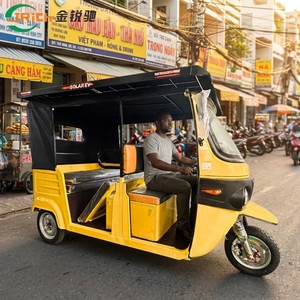 Triciclo Eléctrico con Toldo para Pasajeros, <span class=keywords><strong>Mini</strong></span> Triciclo Eléctrico con Panel Solar de China - Product Image 5