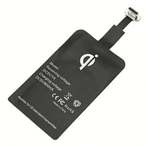 Universal Type C <b>Wireless</b> Charging <b>Receiver</b> Pad Adapter Type-C <b>Wireless</b> Charger Coil for Xiaomi 6 OnePlus Nubia - Product Image 1