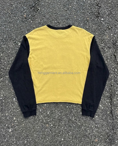 เสื้อเชิ้ตแขนยาวผ้าฝ้ายพิมพ์ลายโลโก้แบบ DTG สไตล์วินเทจขายส่ง 100% ผ้าฝ้าย เหมาะสำหรับผู้ชาย - Product Image 2