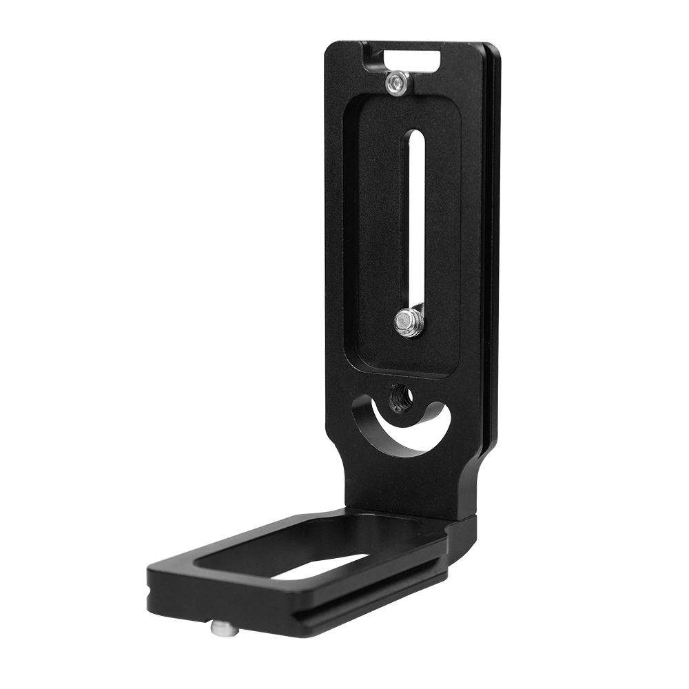 Universal Camera Aluminum L Shape Vertical Shot Quick Release Plate Bracket Stand Holder for DSLR Camera Arca Swiss Tripod Head