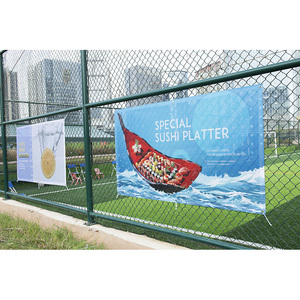 Striscioni in PVC Flessibile Stampati a Colori Personalizzati con Finitura Resistente ai Raggi UV e Impermeabile per Pubblicità Esterna Durevole - Product Image 1