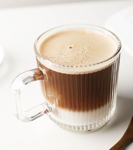 Elegante Vaso Alto |   Vasos para Bebidas Ideales para Instagram, para Yogurt Parfait, Smoothie, Café Helado, Cold Brew, Uso en Casa o Cafetería - Product Image 1