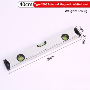 Regla de Aluminio Industrial de Alta Resistencia con Nivel Magnético para Decoración de Edificios de Múltiples Especificaciones, Nivel de Medición Multiespecificación - Product Image 6