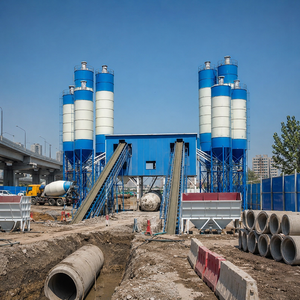 Planta Mezcladora de Concreto Modular HZS120 con Control PLC de Corey Factory Direct para Obras de Construcción de Viviendas y Carreteras - Product Image 1