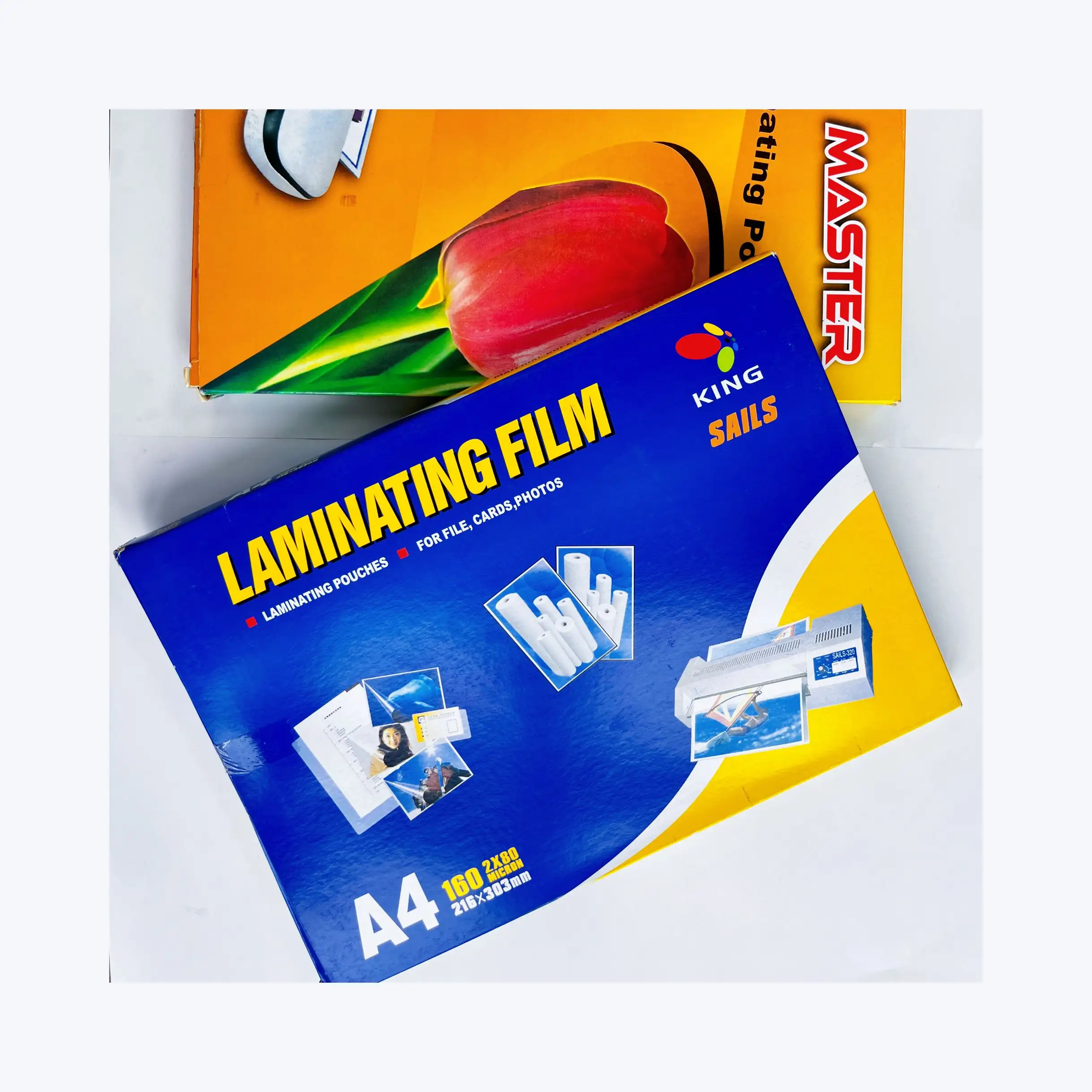 A4 A3 ukuran kartu ID pabrik kualitas tinggi Paling Populer ultra jernih Laminating pouch film untuk laporan Perlindungan foto