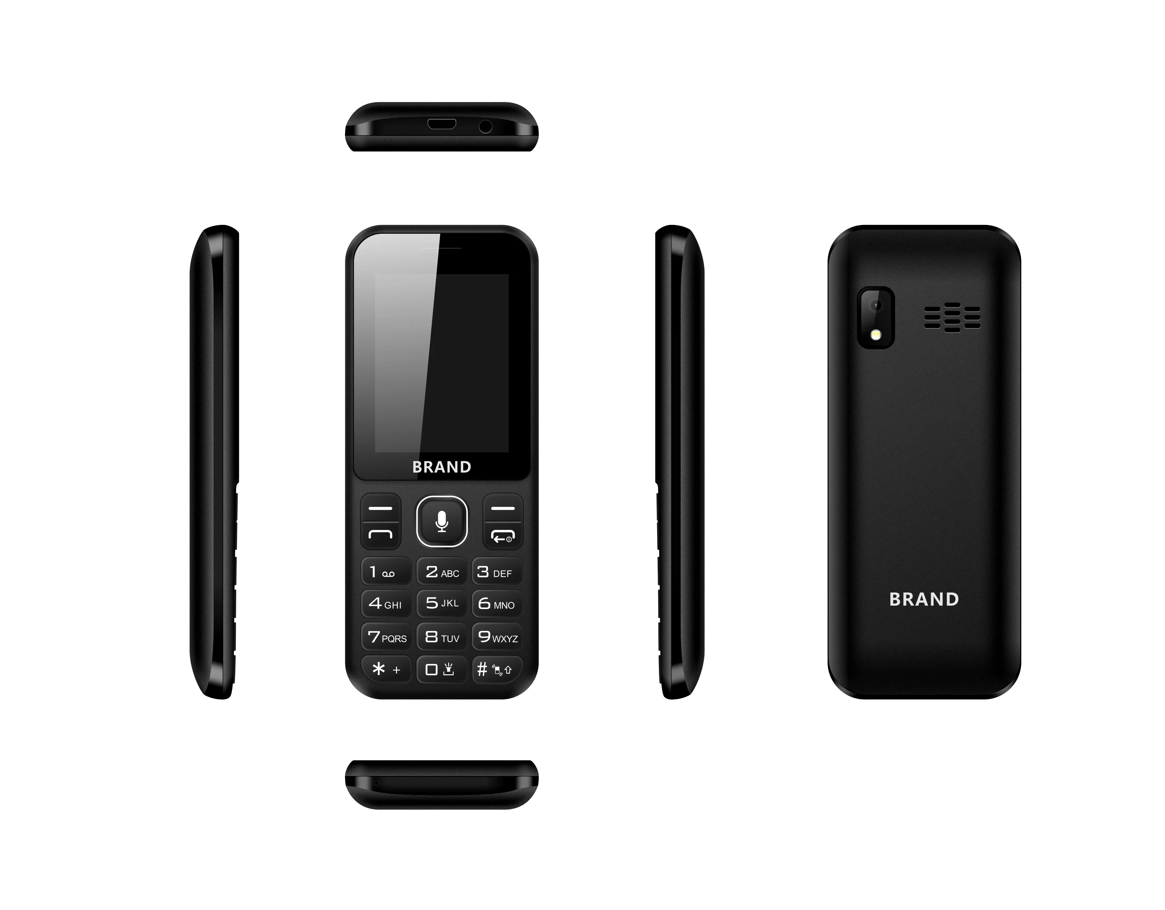 Ushining dernier K2407 2.4 pouces 4G Smart KaiOS téléphone portable avec clavier Whatsapp fonctionnalité téléphone