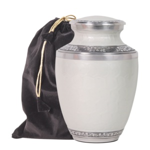 Urna Funeraria de Aluminio Personalizable, Decorativa, para Guardar Cenizas Humanas y Hacer un Tributo - Product Image 1