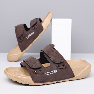 Nouvelles sandales d'été légères et confortables pour hommes, style claquettes, vente en gros et dropshipping direct usine - Product Image 5