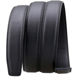 Sangle en <span class=keywords><strong>cuir</strong></span> véritable personnalisée pour homme de <span class=keywords><strong>30</strong></span>, 32, 35 <span class=keywords><strong>mm</strong></span>, estampée, pour <span class=keywords><strong>ceinture</strong></span> automatique à cliquet - Product Image 4