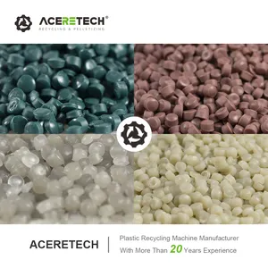 Schlussverkauf ASE Reststoff Kunststoff HDPE/LDPE Rohrflocken Recycling Einzelnaht Extrudermaschine