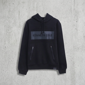 เสื้อมีฮู้ดผ้าฟลีซผ้าฝ้าย100% วินเทจสำหรับผู้ชายอบอุ่นมีสไตล์แบบถัก - Product Image 3