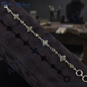 Pulseras de Moda para Mujer Art Palace, Diseño Simple y Elegante, Bañadas en Plata con Cristales y Diamantes de Imitación, Regalo - Product Image 3