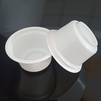 Conteneurs à glace et yaourt en plastique avec logo personnalisé, gobelets à dessert avec couvercles et cuillères