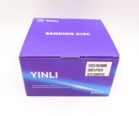 Disque de ponçage en céramique violet de 6 pouces pour la réparation automobile, outils abrasifs pour le polissage du mastic et de la peinture