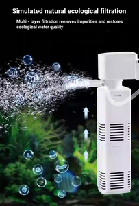 베스트셀러 플라스틱 SOBO 어항 필터 거실용 소형 수족관 펌프가 내장된 3-in-one 필터 - Product Image 2