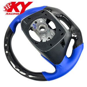 Accessoires intérieurs automobiles en fibre de carbone, volant intelligent en cuir avec LED pour Honda Accord 9ème génération Odyssey 2014-2018 - Product Image 3
