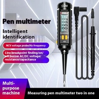 Bangcan 4000 comptes testeur de multimètre numérique de style stylo testeur de tension à plage automatique stylo avec détection NCV