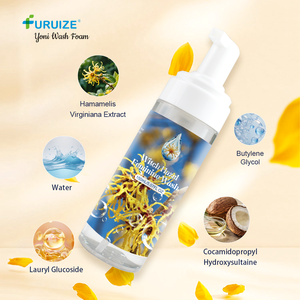 Furuize Witch Hazel Feminine Wash Private Label Foam Wash 100% Naturel Équilibre du pH Soins Intimes pour Femmes Soin Quotidien - Product Image 2