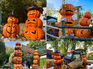 Luz Decorativa <span class=keywords><strong>de</strong></span> Halloween para Exteriores, Temática <span class=keywords><strong>de</strong></span> Parque <span class=keywords><strong>de</strong></span> Atracciones, Espectáculo <span class=keywords><strong>de</strong></span> <span class=keywords><strong>Caza</strong></span>, Exhibición al Aire Libre, Motivo <span class=keywords><strong>de</strong></span> <span class=keywords><strong>Calabaza</strong></span> 3D - Product Image 6