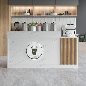 Café Tienda de té Restaurante Caja registradora Panadería Pastelería Mostrador Diseño de tienda - Product Image 1