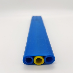 HDPE Microduct Bundle 3 voies 5/3mm <span class=keywords><strong>installation</strong></span> directe longue Distance de soufflage équipement de <span class=keywords><strong>fibre</strong></span> <span class=keywords><strong>optique</strong></span> de <span class=keywords><strong>fibre</strong></span> de conduit de silicium à faible friction - Product Image 1