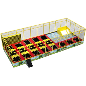 <span class=keywords><strong>Parc</strong></span> de trampolines intérieur commercial sur mesure avec aire de jeux souple, centre de jeux pour enfants, solution clé en main - Product Image 6