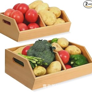 Solid wood multi-functional cake rack, display rack, fresh fruit and <b>vegetable</b> multi-layer storage rack, fruit and <b>vegetable</b> - Product Image 3