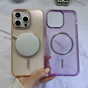 เคสโทรศัพท์ Senyork Factory แบบใส ป้องกันรอยนิ้วมือ กันกระแทก ผลิตจาก TPU นิ่ม รองรับการชาร์จไร้สายแบบแม่เหล็ก สีสันสดใส ขายส่ง - Product Image 4