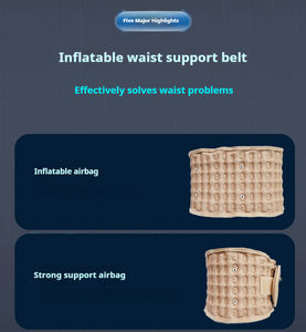 Soporte Lumbar inflable OEM, soporte lumbar, dispositivo de tracción Espinal, cinturón de descompresión para mujeres y hombres, corsé moldeador, alivio del dolor - Product Image 3