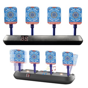 <span class=keywords><strong>Cible</strong></span> de tir électronique avec enregistrement des scores, réinitialisation automatique, cibles mobiles numériques, jouets de tir pour garçons - Product Image 4