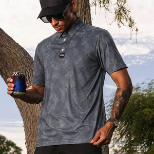 Wholesale Custom logo Printed <strong>Camouflage</strong> Printed Golf <strong>Shirts</strong> and Polo <strong>Shirts</strong> Are for Men - Product Image 1