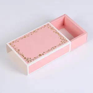 Eco Friendly Biodegradable Shipping Boxes Rectangular Drawer Snack Box Custom Cardboard Mailer Packaging Boxes