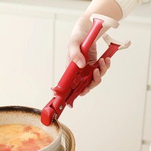 2 IN 1 Anti-scald Clip Silicone <b>Kitchen</b> Anti Scald Plate Bowl Dish Pot Holder Anti-hot Clip Lifter <b>Kitchen</b> <b>Accessories</b> Gadget - Product Image 2