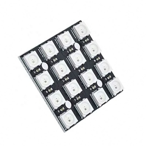 CJMCU-2812 WS2812B-4*4 5050 RGB LED Full-color Built-in <b>Lights</b> 16-bit Development Board - Product Image 3