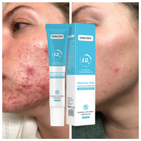Crème réparatrice des cicatrices d'acné à l'acide salicylique à base de plantes MOOYAM avec des bienfaits anti-âge et lissants pour la peau
