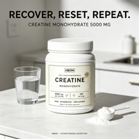 Créatine monohydrate OEM - Sans odeur - Complément nutritionnel sportif pour adultes