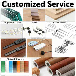 KEWAY Vitrina de Cristal de Visión Completa Personalizada al por Mayor Gabinete de Exhibición de Lujo en Negro Vitrina de Cristal para Tienda - Product Image 2