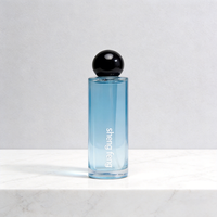 Flacon pulvérisateur rond en verre personnalisé OEM avec joint hermétique pour huile essentielle, sérum, huile capillaire, marque privée 10ml 30ml 50ml