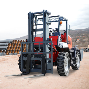 מלגזה תעשייתית רב תכליתית עם מנוף אחורי למחסני נמל, שטח, שטח קשה 4x4, מלגזת שטח לכל סוגי השטח - Product Image 1