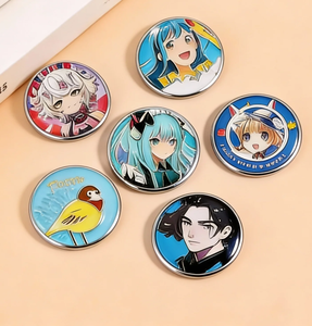 Badges en tôle vibrants à succès, épingles à revers imprimées haute définition pour événements, décoration de sac à dos, présentoirs de collection personnelle - Product Image 3
