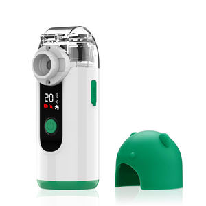 Atomizer jaring ultrasonik genggam, <span class=keywords><strong>Nebulizer</strong></span> jaring ultrasonik genggam dengan Timer, kabut dingin, penggunaan rumah sakit kelas medis - Product Image 3