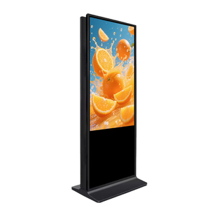 Écran tactile publicitaire LCD <span class=keywords><strong>double</strong></span> face <span class=keywords><strong>vertical</strong></span> DCSJ 43 50 55 65 pouces, moniteur 4K, affiche numérique OEM, support de sol pour centre commercial - Product Image 2