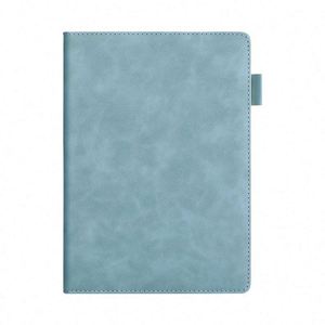 Carnet de notes A5 haut de gamme en cuir PU, reliure cousue, 100 feuilles, journal de minutes, réunions d'affaires, fournitures de bureau personnalisables - Product Image 4
