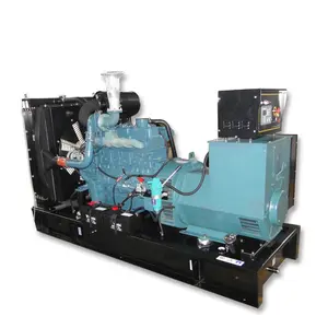DP086TA 대우 산업 사용 디젤 엔진 발전기 180kva 침묵하는 3 단계 4 철사 또는 열려있는 60 Hz 두산 DSW-180T6 480