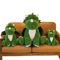 Vente en gros d'usine 40cm 45cm 50cm Grande taille 18 pouces Jouet en peluche Machine à griffes Jouet en peluche dinosaure Fabricant de jouets en peluche