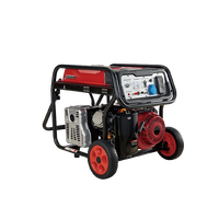 Benzin-Generator mit Honda-Motor 7500W 15PS Tragbarer Offener Rahmen Inverter-Generator