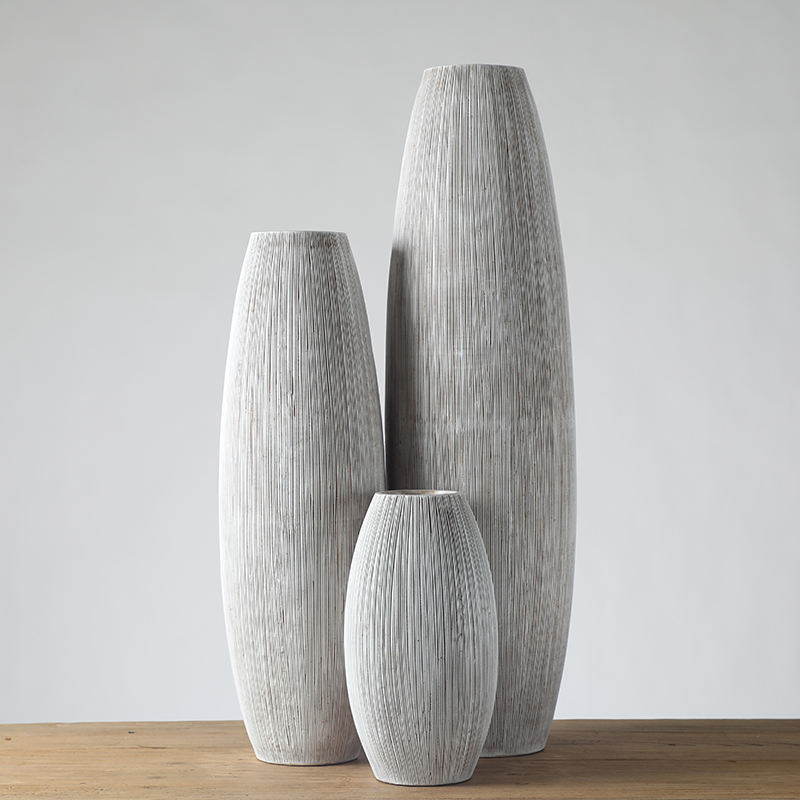 Wholesale Large Polyresin Fashion Vase Home