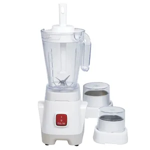 Küchengerät 3 in 1 Personal Blender Küchenmaschine Tisch mixer mit Plastik glas Food Blender Kleine Mühle mit CE CB